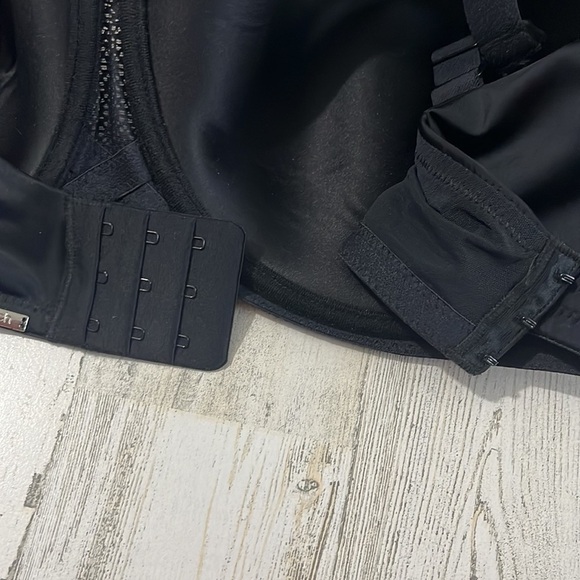 Peach Company Black Lovely Full Coverage Bra 42-16 44F - Picture 4 of 9